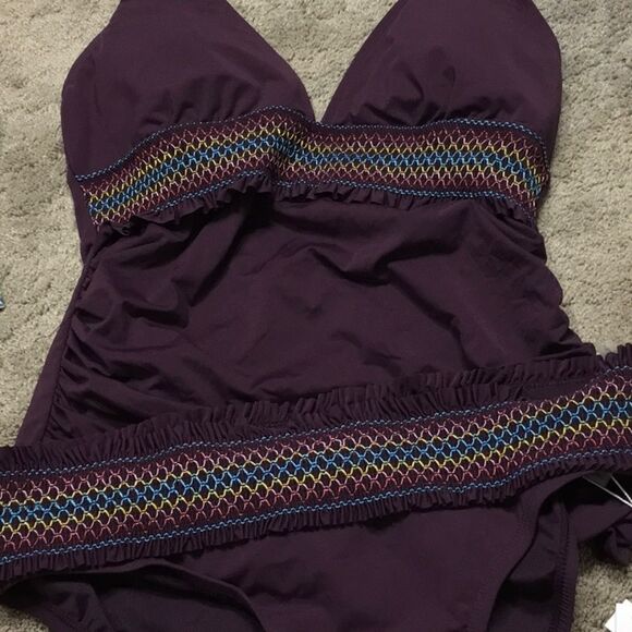 BLEU Rod Beattie tankini set. Mixed 8/6 NWT - Picture 5 of 5